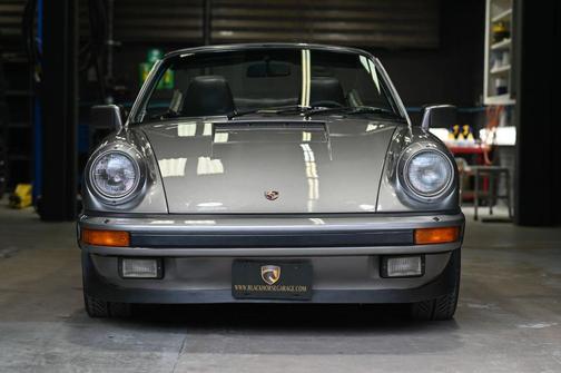 Silver 1986 Porsche 911 Cabriolet