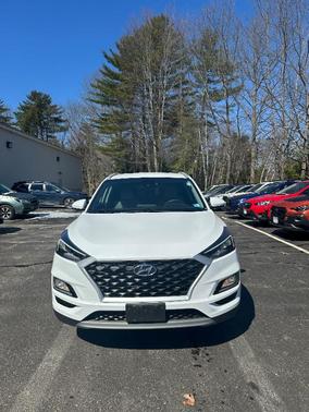 White 2021 Hyundai TUCSON