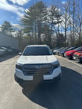 Crystal White Pearl 2025 Subaru Forester Hybrid