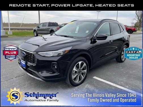 Agate Black Metallic 2025 Ford Escape Platinum