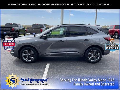 Carbonized Gray Metallic 2024 Ford Escape ST-Line