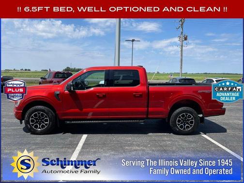 Hot Pepper Red Metallic Tinted Clearcoat 2023 Ford F-150 XLT