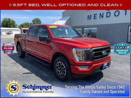 Hot Pepper Red Metallic Tinted Clearcoat 2023 Ford F-150 XLT