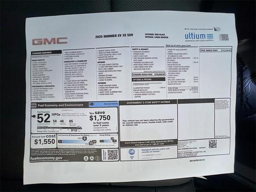 2025 GMC HUMMER EV SUV 3X