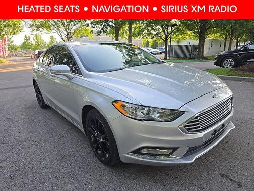 Ingot Silver 2017 Ford Fusion SE