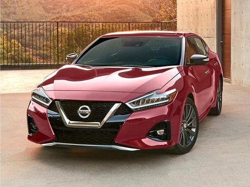 Pearl White Tricoat 2020 Nissan Maxima 3.5 SV