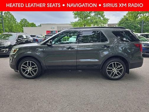 Gray 2017 Ford Explorer sport