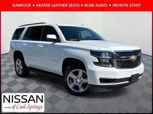 Summit White 2020 Chevrolet Tahoe LT