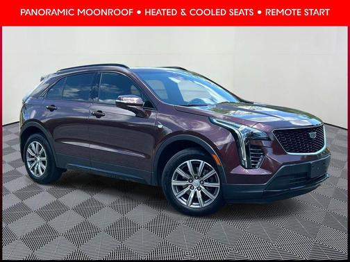 Rosewood Metallic 2023 Cadillac XT4 Sport