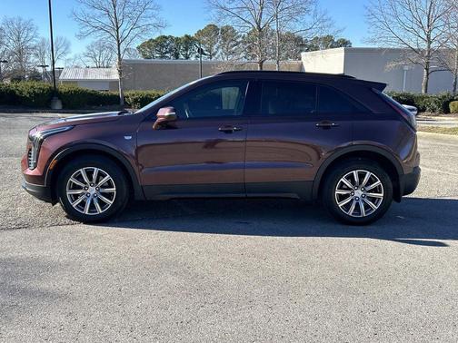 Rosewood Metallic 2023 Cadillac XT4 Sport