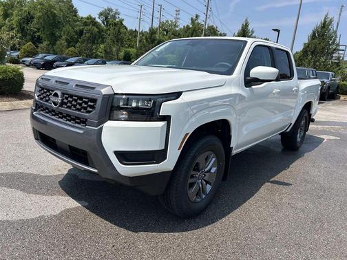 Glacier White 2026 Nissan Frontier SV