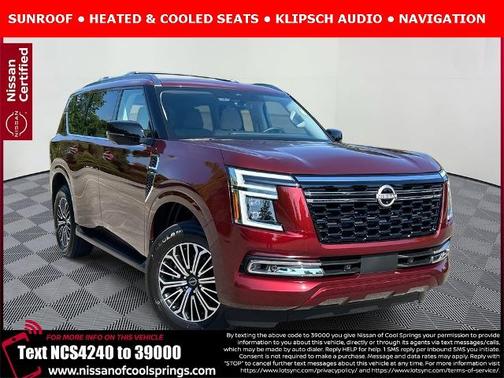 2025 Nissan Armada Platinum