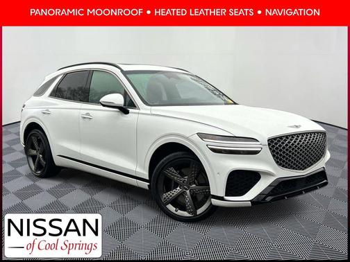 Alta White 2025 Genesis GV70 3.5T AWD Sport