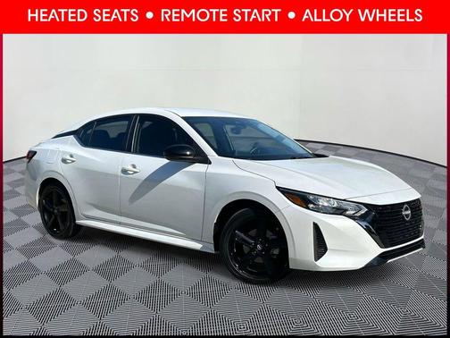 Aspen White Tricoat 2024 Nissan Sentra SR