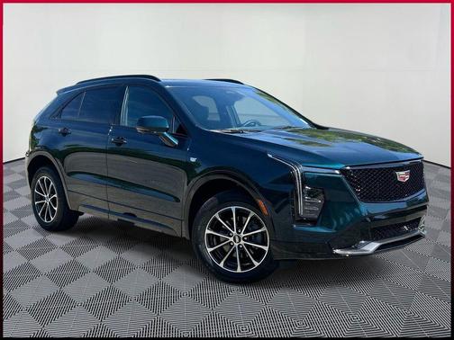 Emerald Lake Metallic 2025 Cadillac XT4 Sport