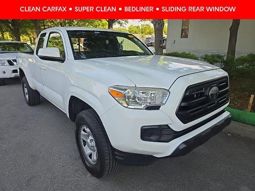 Super White 2019 Toyota Tacoma SR5