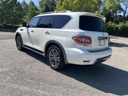 Pearl White 2018 Nissan Armada Platinum