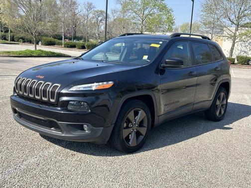 Brilliant Black Crystal Pearlcoat 2016 Jeep Cherokee 75th Anniversary