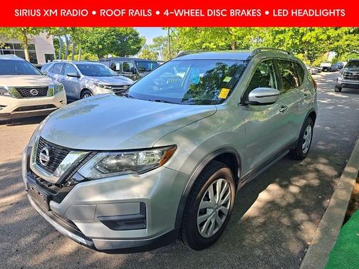 Brilliant Silver 2017 Nissan Rogue S
