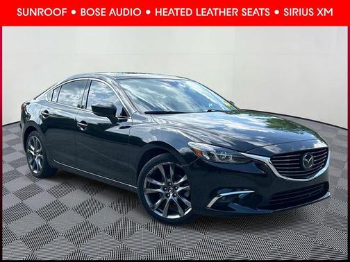 Jet Black Mica 2017 Mazda Mazda6 Grand Touring