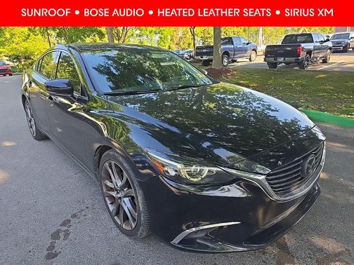 Jet Black Mica 2017 Mazda Mazda6 Grand Touring