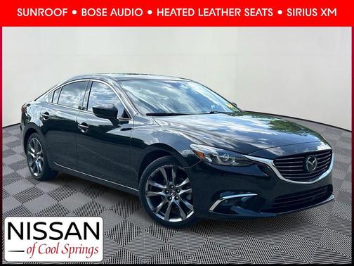 Jet Black Mica 2017 Mazda Mazda6 Grand Touring