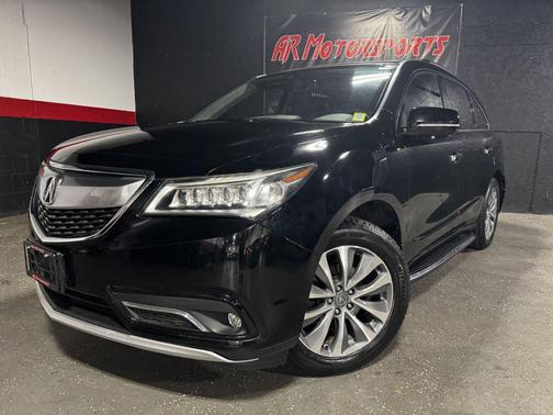 Crystal Black Pearl 2015 Acura MDX 3.5L