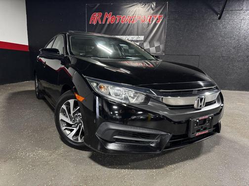 BLACK 2017 Honda Civic EX