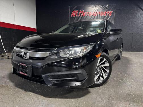 BLACK 2017 Honda Civic EX