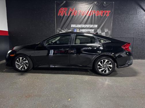 BLACK 2017 Honda Civic EX