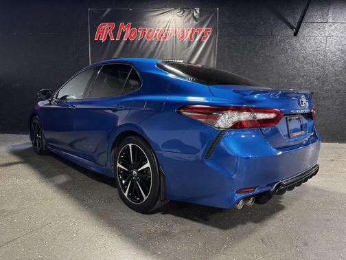 BLUE 2018 Toyota Camry XSE