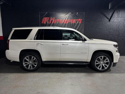 WHITE 2015 Chevrolet Tahoe LTZ