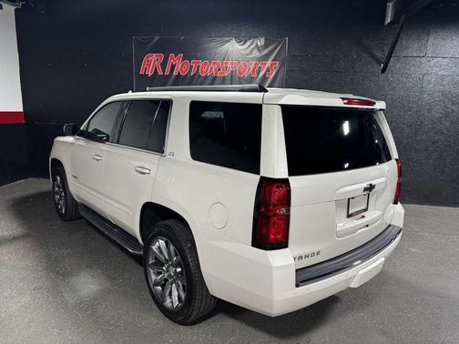WHITE 2015 Chevrolet Tahoe LTZ