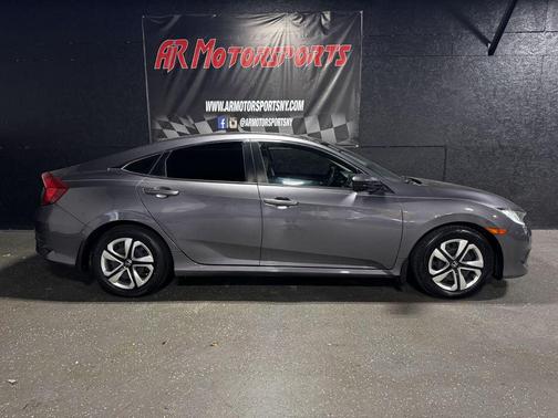 Modern Steel Metallic 2016 Honda Civic LX