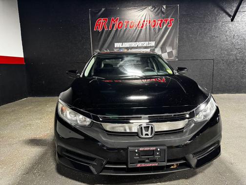 BLACK 2017 Honda Civic LX