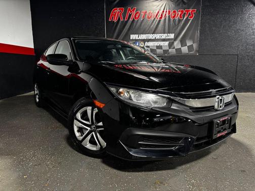 BLACK 2017 Honda Civic LX