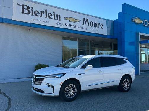 Summit White 2024 Buick Enclave Essence AWD
