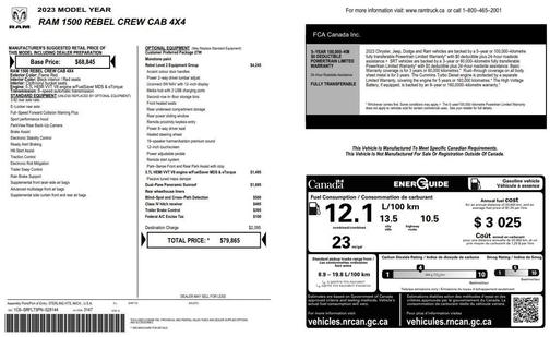 2023 RAM 1500 Rebel