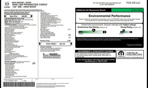2024 RAM ProMaster 1500 Base