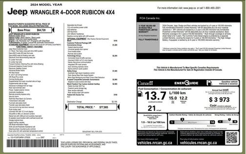 2024 Jeep Wrangler Rubicon
