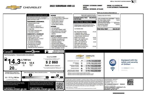 2022 Chevrolet Suburban LS