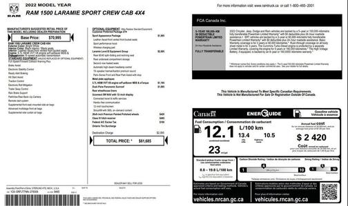 2022 RAM 1500 Laramie