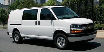 Black 2019 Chevrolet Express 3500 LS