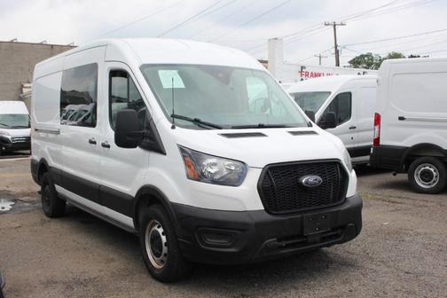 White 2021 Ford Transit-250 T-250 148 MED RF 9070 GVWR