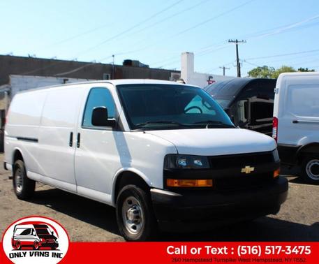 White 2022 Chevrolet Express 2500 Work Van