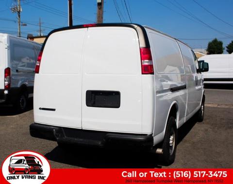 White 2022 Chevrolet Express 2500 Work Van