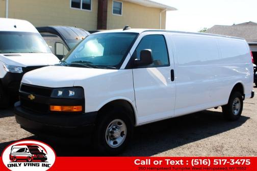 White 2022 Chevrolet Express 2500 Work Van