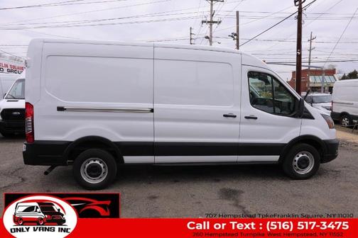 White 2025 Ford Transit-250 148 WB Medium Roof Cargo