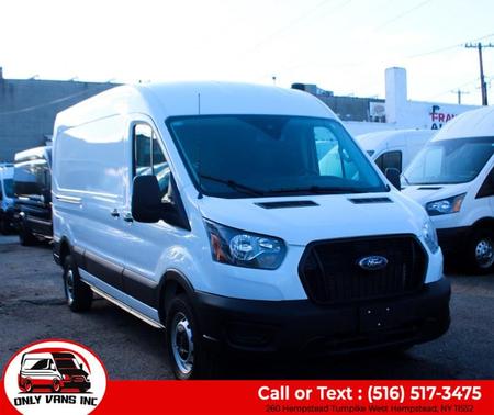 White 2024 Ford Transit-250 148 WB Medium Roof Cargo