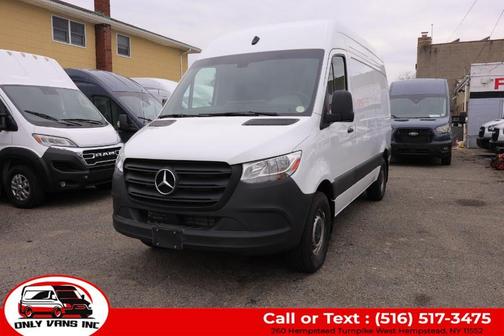 White 2024 Mercedes-Benz Sprinter 2500 ROOF 144 Cargo Van